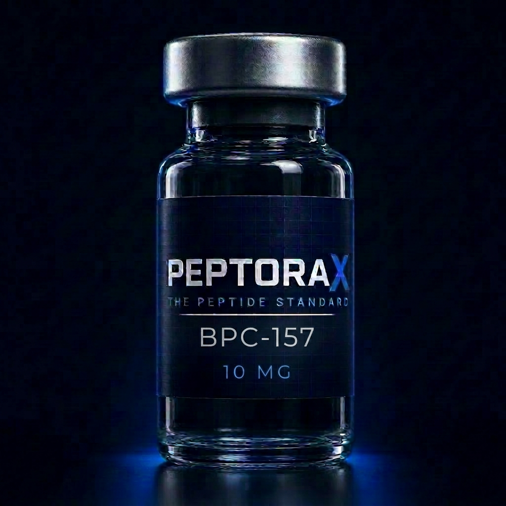 PeptoraX BPC-157 10mg vial research peptide vial
