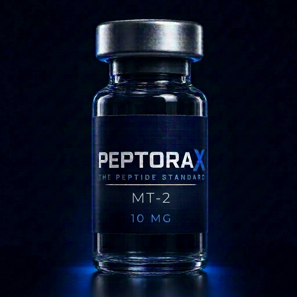 PeptoraX MT-2 10mg vial research peptide vial