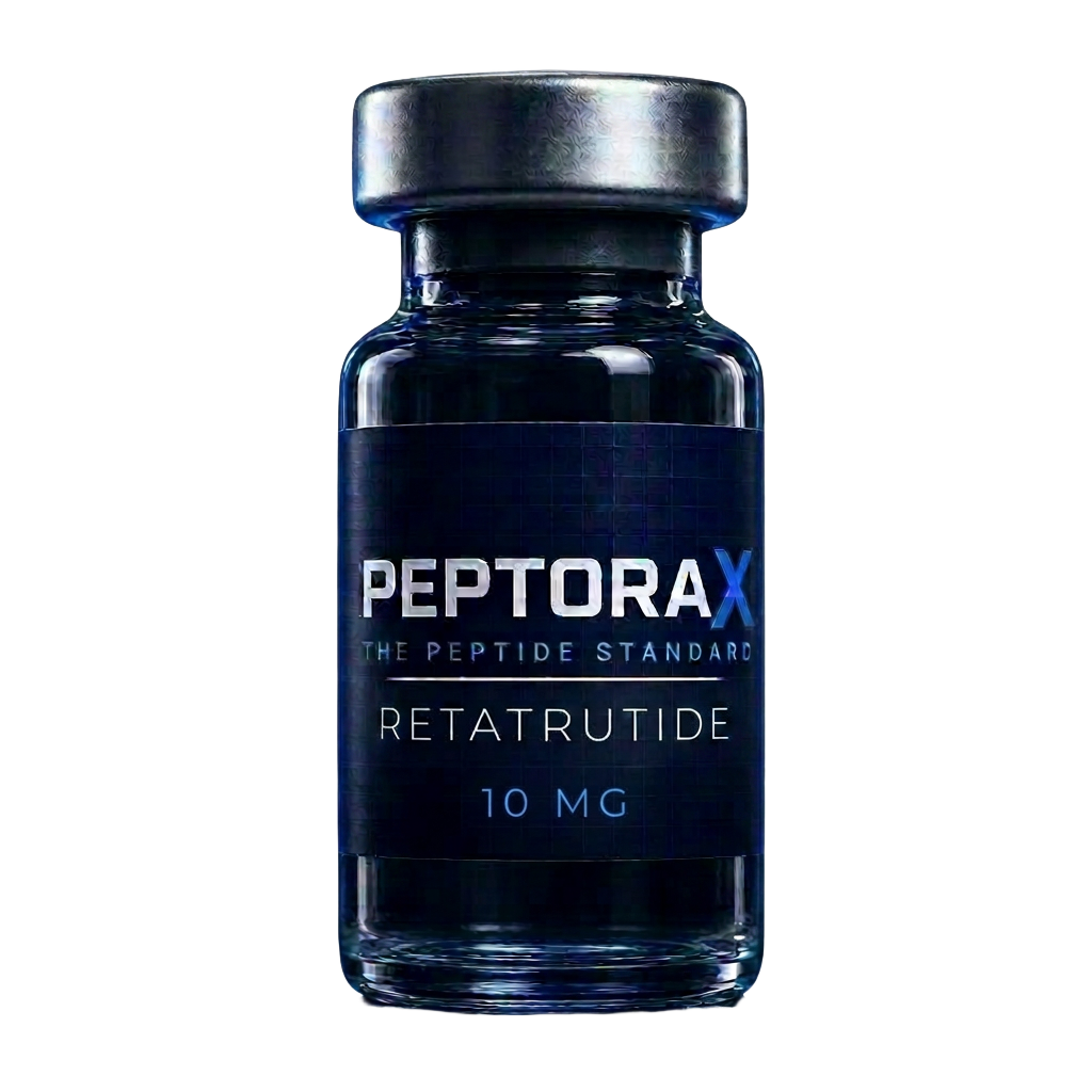 PeptoraX Retatrutide vial